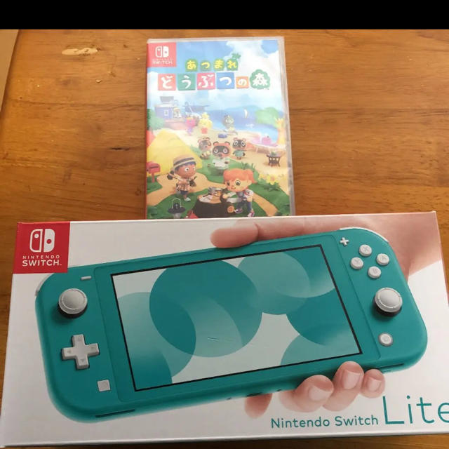 どうぶつの森 Nintendo Switch 本体 箱無Joy-Conジャンク品 Nintendo