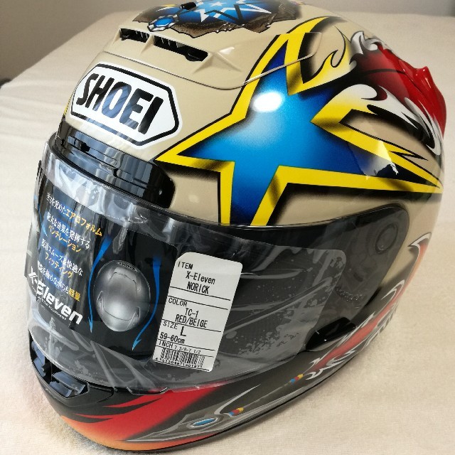☆超希少、絶版モデル、新品、未使用☆SHOEI X-ELEVEN NORICKの通販 by