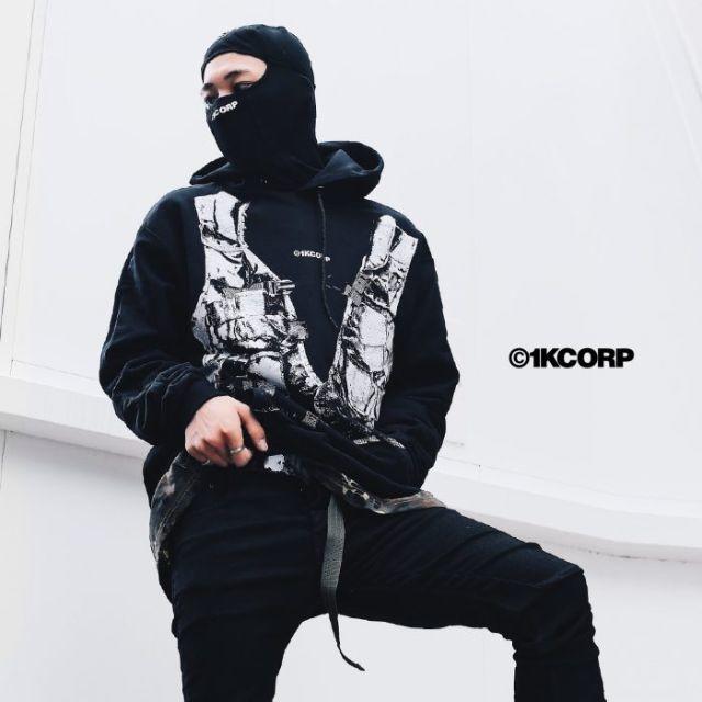 Rick Owens - 新品1kcorp LOGOVALACLAVAバラクラバロゴフェイスマスク