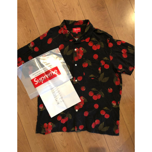 Supreme シュプリーム 19ss Cherry Rayon S⁄S Shirt チェリー レーヨン