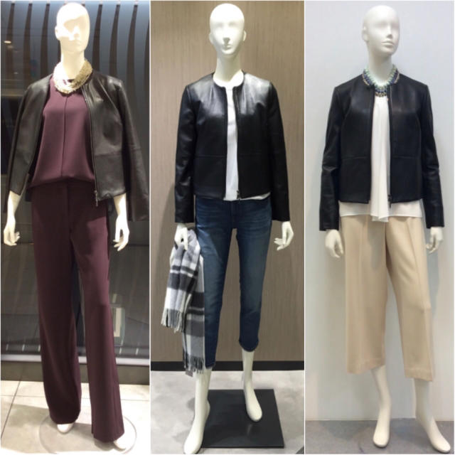 Theory luxe - theory luxe ノーカラー レザージャケットの通販 by