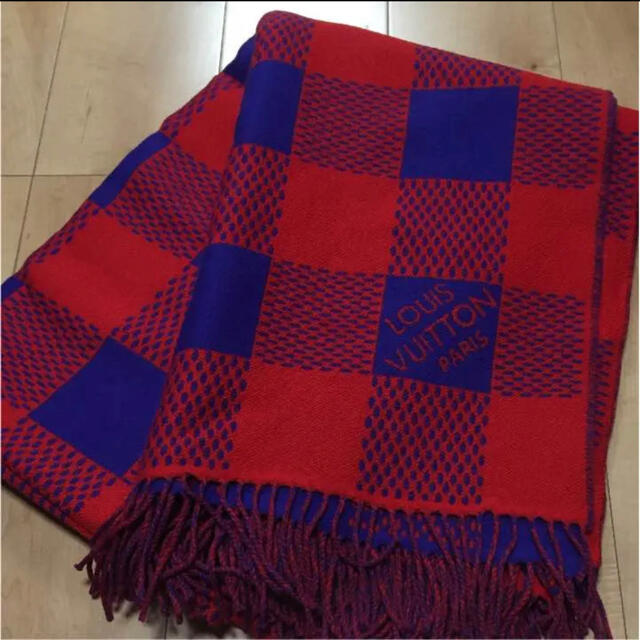 LOUIS VUITTON - ルイヴィトン マサイチェックラグ dior offwhite