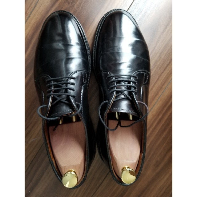 オールデン シップス別注 コードバン プレーントゥ 7.5D