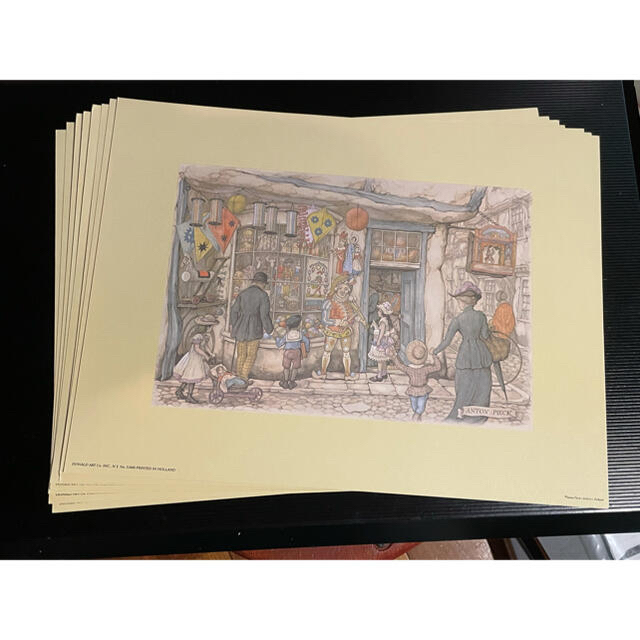 シャドーボックス プリント アントンピック(トイショップ)8枚の通販 by