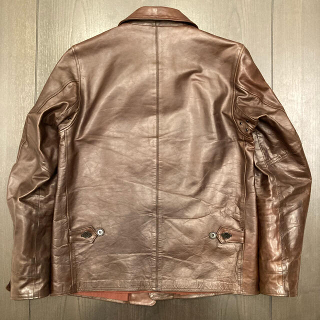 PHIGVEL - phigvel フィグベル ホースハイド カーコートの通販 by