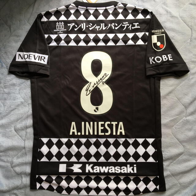 ヴィッセル神戸 イニエスタ選手サイン入りユニフォーム イニエスタ