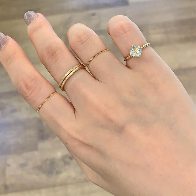 JEWELRY TSUTSUMI - HAMY様専用！グリーンアメジスト k10 リングの通販