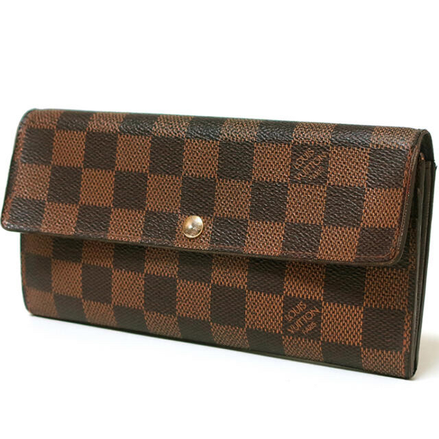 ルイヴィトン ダミエ長財布(箱付き) Louis Vuitton ダミエ長財布 箱