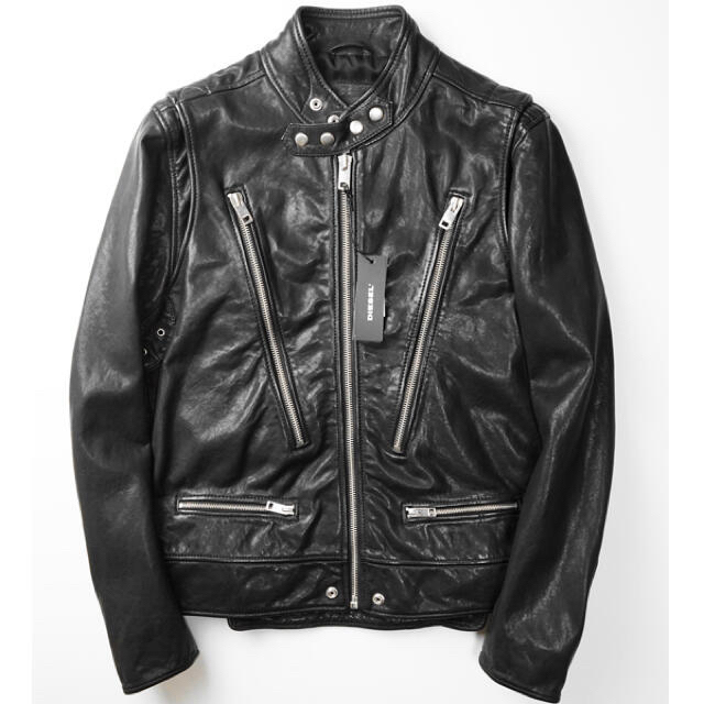 DIESEL - ごーきまる様DIESELディーゼルシープスキンZIPレザー