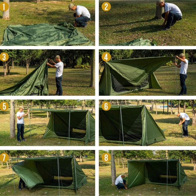 Snow Peak - OneTigris TIGERSDEN ベーカースタイルテント 3~4人用の