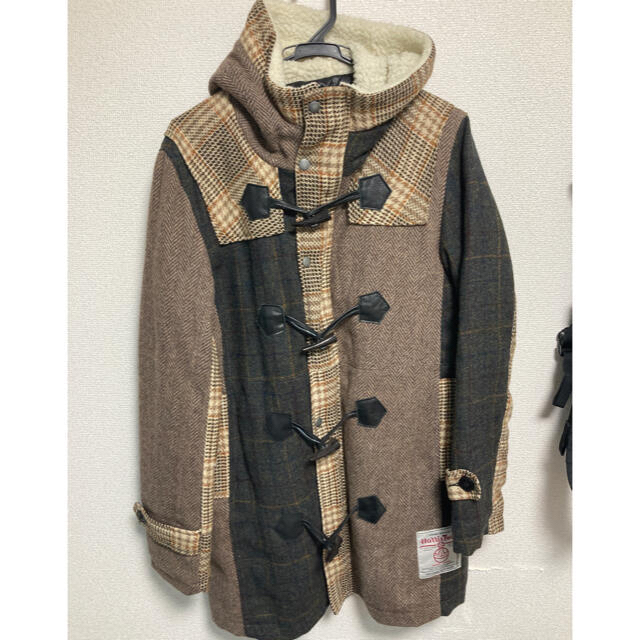 ハリスツイード ダッフルコート テイジンメンズショップ ハリス