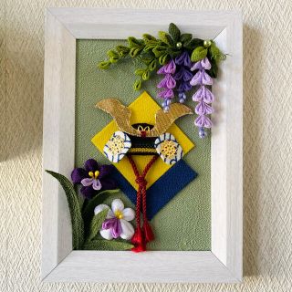つまみ細工フレーム(端午の節句)の通販 by yo-yo's shop｜ラクマ