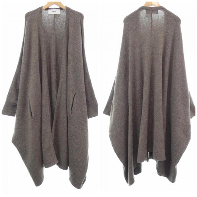 正規品，低価 リムアーク ワイドボリュームカーディガン ブラウン RIM