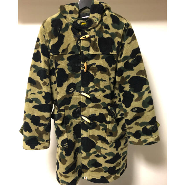 a bathing ape BAPE ダッフルコート メンズMサイズ カモフラ柄A