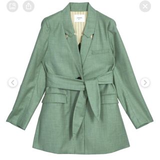 Ameri VINTAGE（テーラードジャケット ・ グリーン・カーキ/緑色系）の