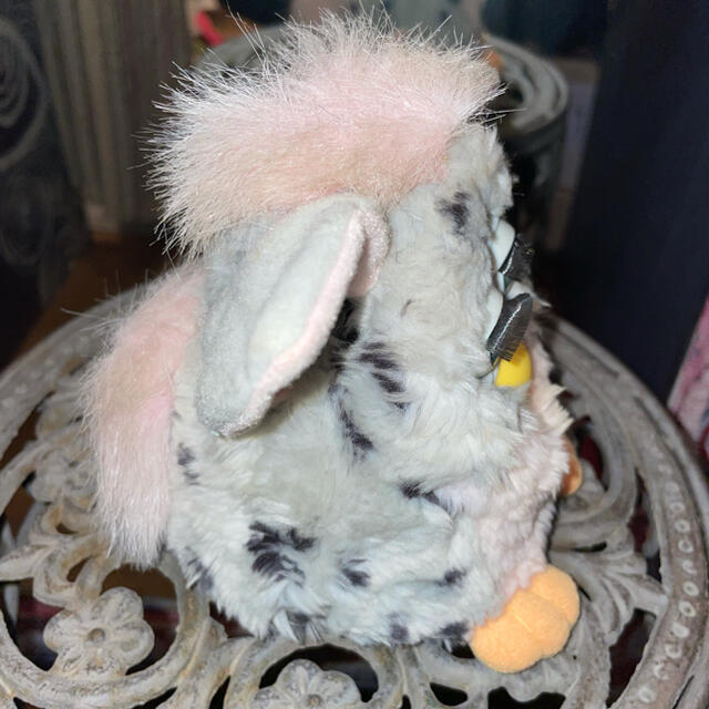 Takara Tomy - ＊ 1999年 初代 ファービー グレー ピンク 箱つき