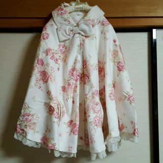 LIZ LISA フラワープリント 花柄 ポンチョ LIZ LISA フラワープリント