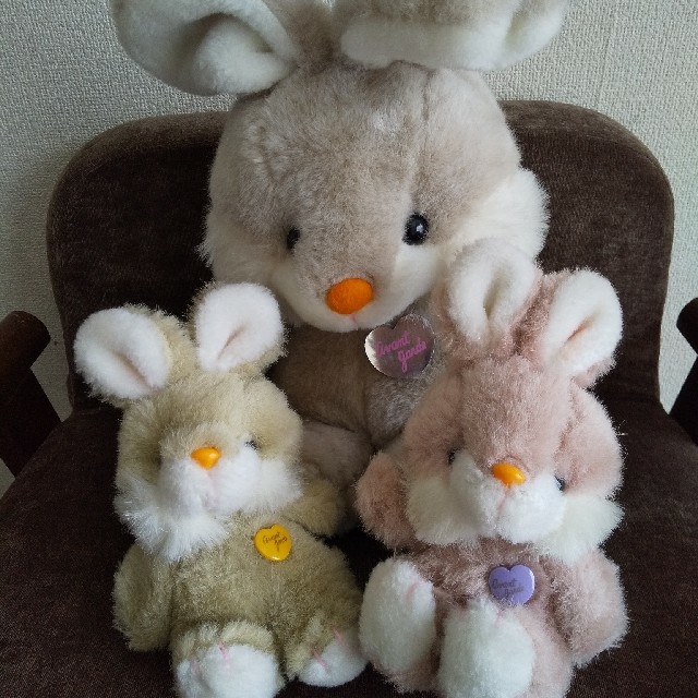 オリエンタルトーイ アバンギャルド うさぎ ぬいぐるみ 約55cm 中古品