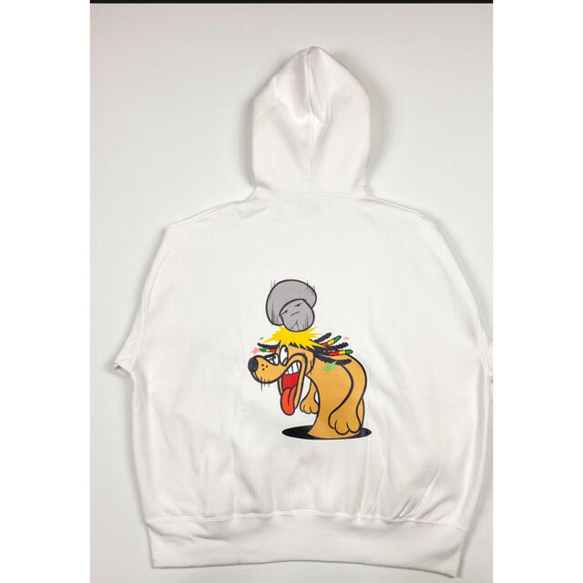 完売品】NastyDog/パーカー 白 Lの通販 by ラファエル's shop｜ラクマ