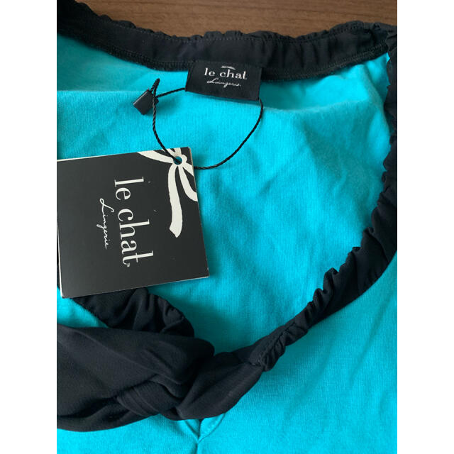 オンライン LE CHAT ルシャ メリヤスコットンパジャマ L