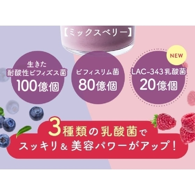 ヨギーニフード100 ミックスベリー 21個入り YOGINI FOOD 100 mix