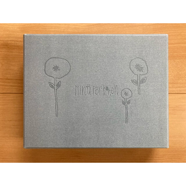 ☆未使用品☆ ミナペルホネン ちょうちょ エプロン リネン 麻 choucho