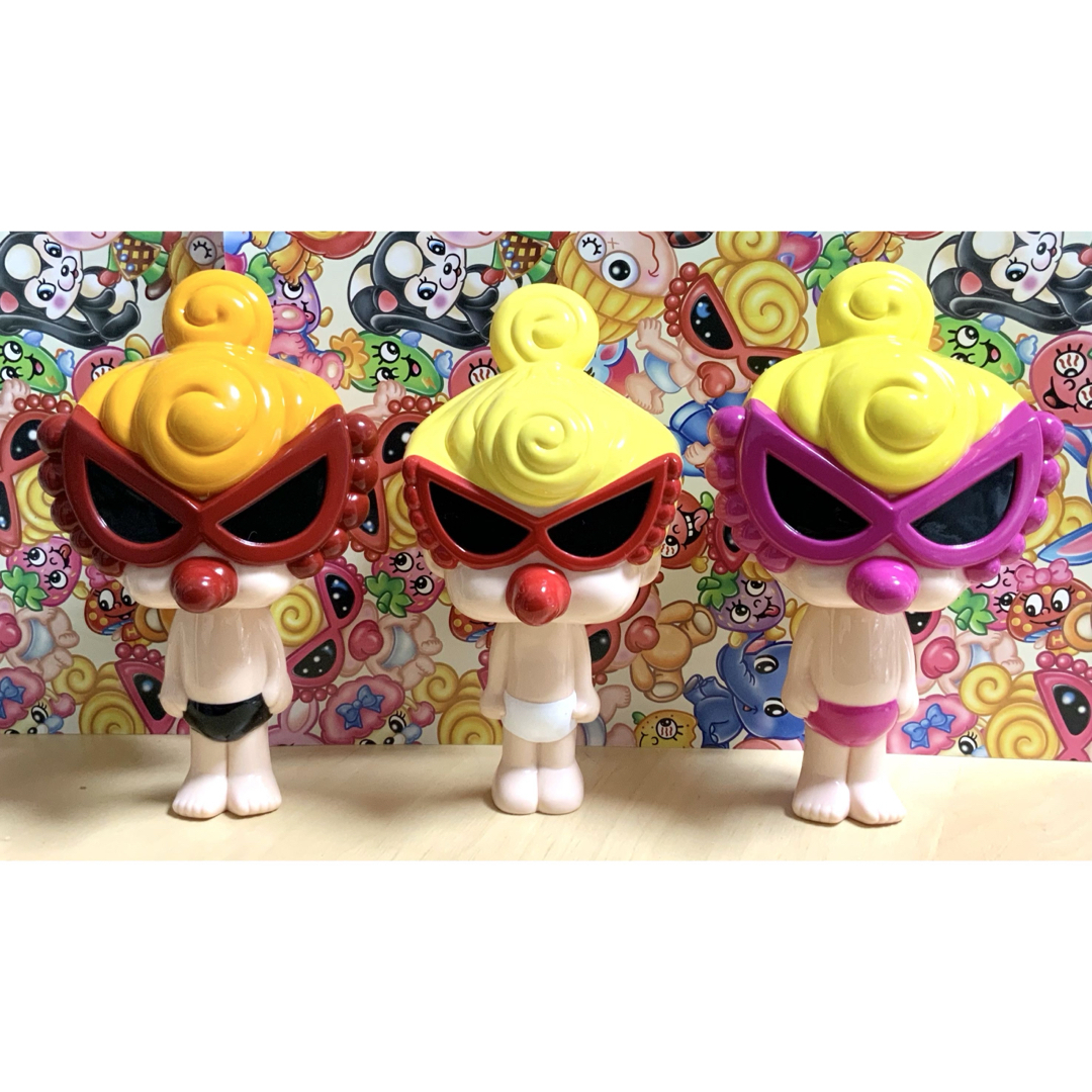 HYSTERIC MINI - ヒスミニ☆正規品☆新品☆ガラガラ☆3体☆おもちゃ