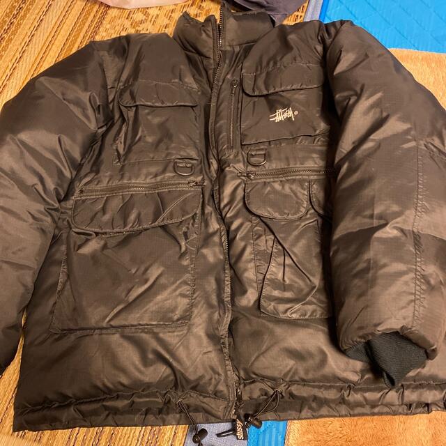 STUSSY - old stussy フィッシングダウン フィッシング リバーシブル