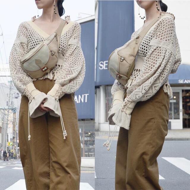 wacco wacco ヴィンテージバーバリー ウエストポーチ