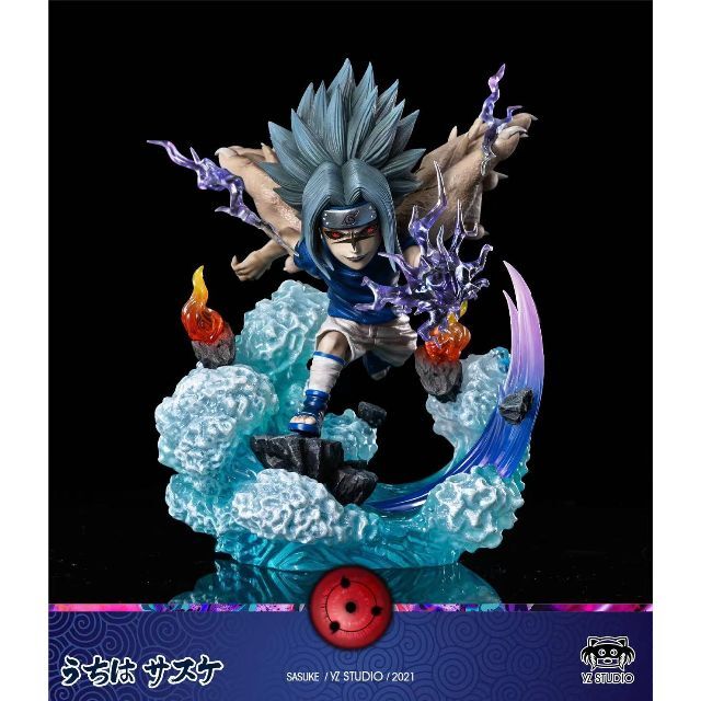 ナルト うちはサスケ 呪印状態 ガレージキット ワーコレサイズ