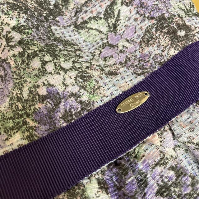 ANNASUI mini 120 フォーマル4点パープルリボン