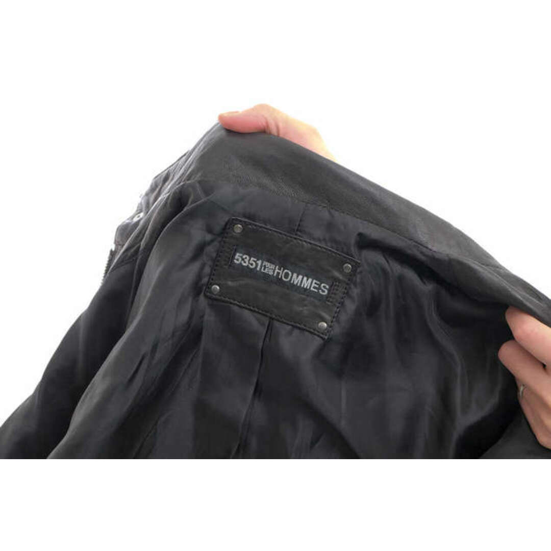 5351 プールオム クロコダイル サンバイザー コレクション レザー 5351