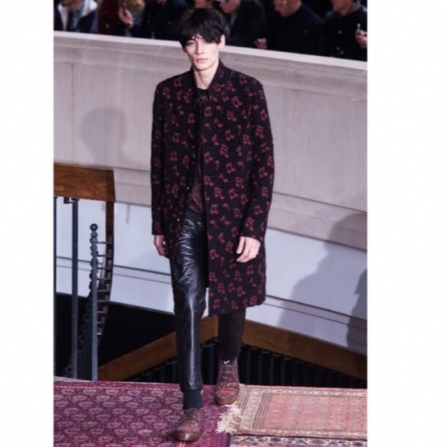 極美品 現行 ピュアカシミヤ ポールスミス チェスターコート ロング L