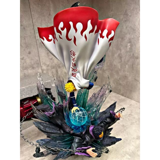 ナルト 波風ミナトvsオビト ガレージキット 塗装済み完成品 フィギュア