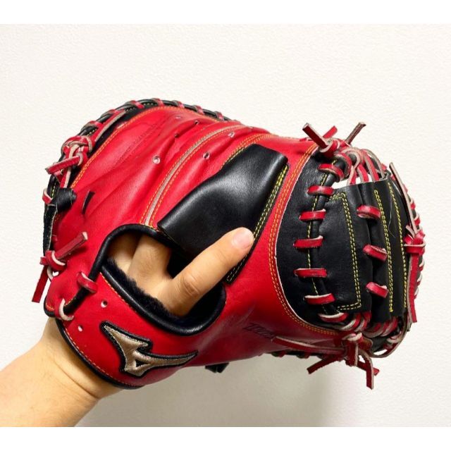 MIZUNO - ミズノ 型抜群 極美品 即戦力 軟式 キャッチャーミットの通販