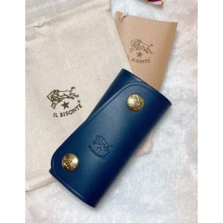 IL BISONTE（キーケース ・ ブルー・ネイビー/青色系）のフリマ