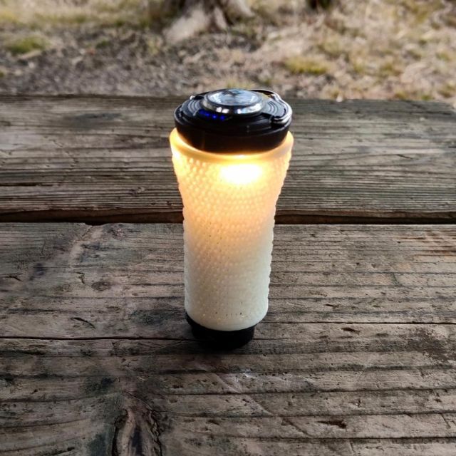 ライト・ランタン ki-no Kn One Off Shade Amber (Spolted) ライト