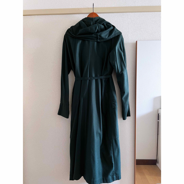 Stephan Schneider グリーン フード付きコート Stephan Schneider