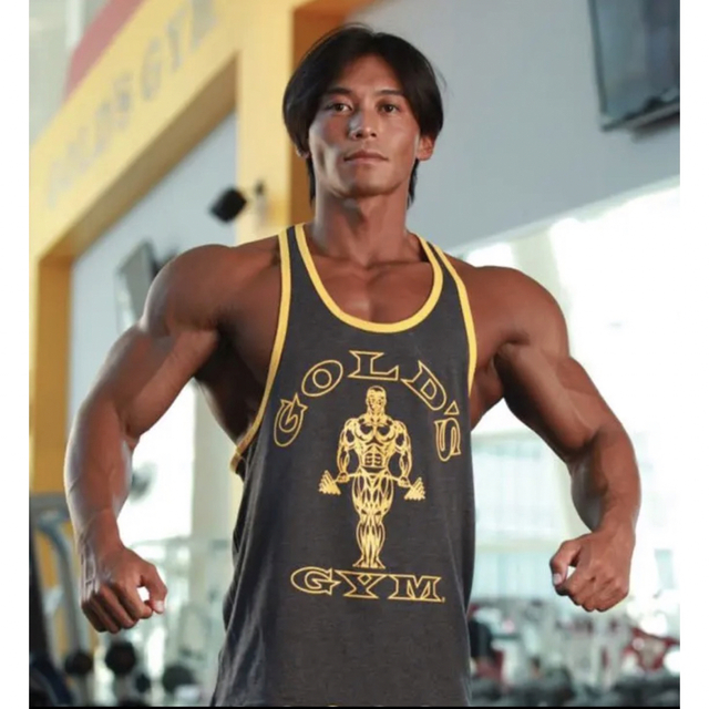GOLD - GOLD'S GYM ゴールドジム トレーニングウェア メンズタンク