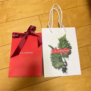 CLARINS - CLARINS クラランス ラッピング ショッピングバック リボン