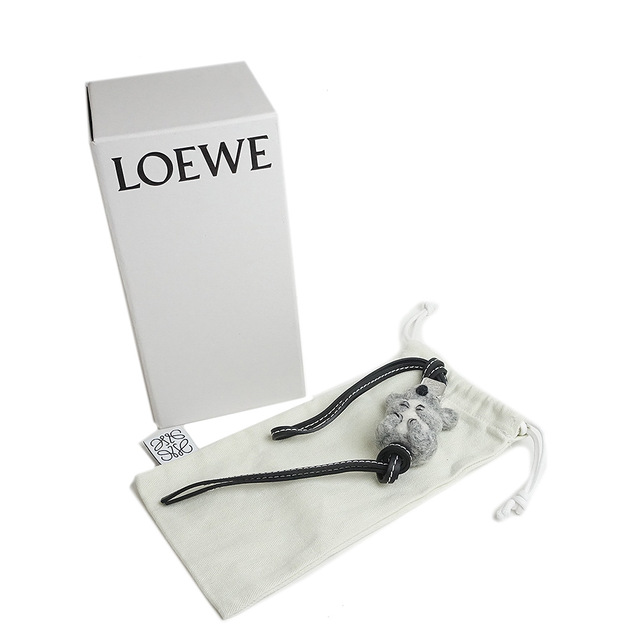 LOEWE - ロエベ コアラ アニマル バッグチャーム フェルト カーフ