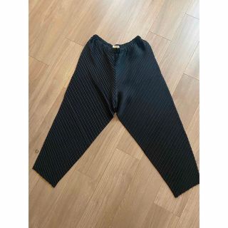PLEATS PLEASE ISSEY MIYAKE（サルエルパンツ ・ ブラック/黒色系）の