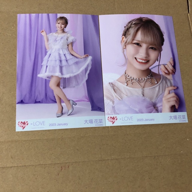 イコラブ大場花菜5周年衣装②生写真の通販 by うさぎ's shop｜ラクマ