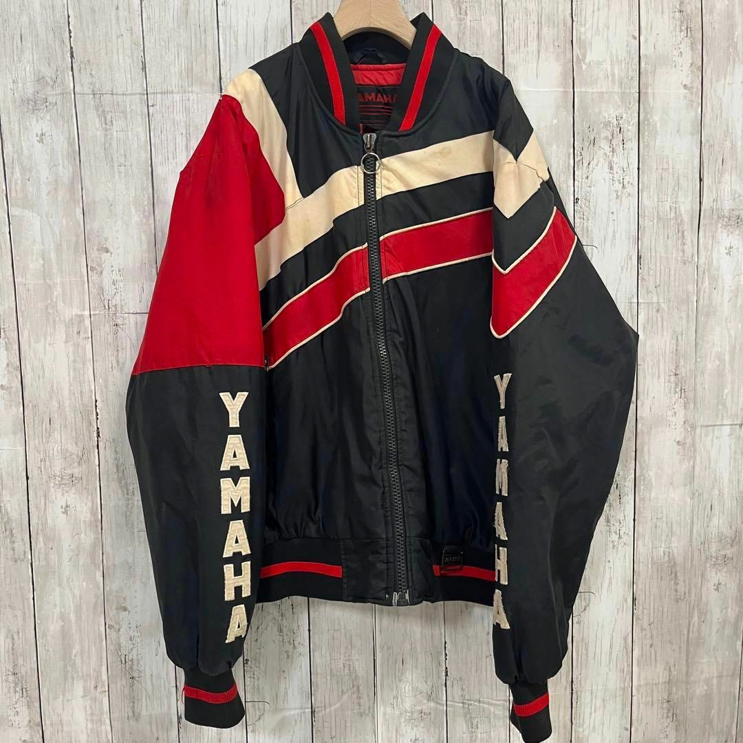 ヤマハ - ヴィンテージ古着YAMAHA ヤマハナイロン中綿レーシング