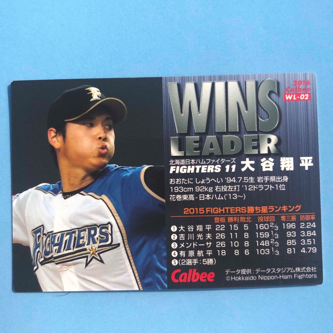 北海道日本ハムファイターズ - 2016【カルビー プロ野球チップス