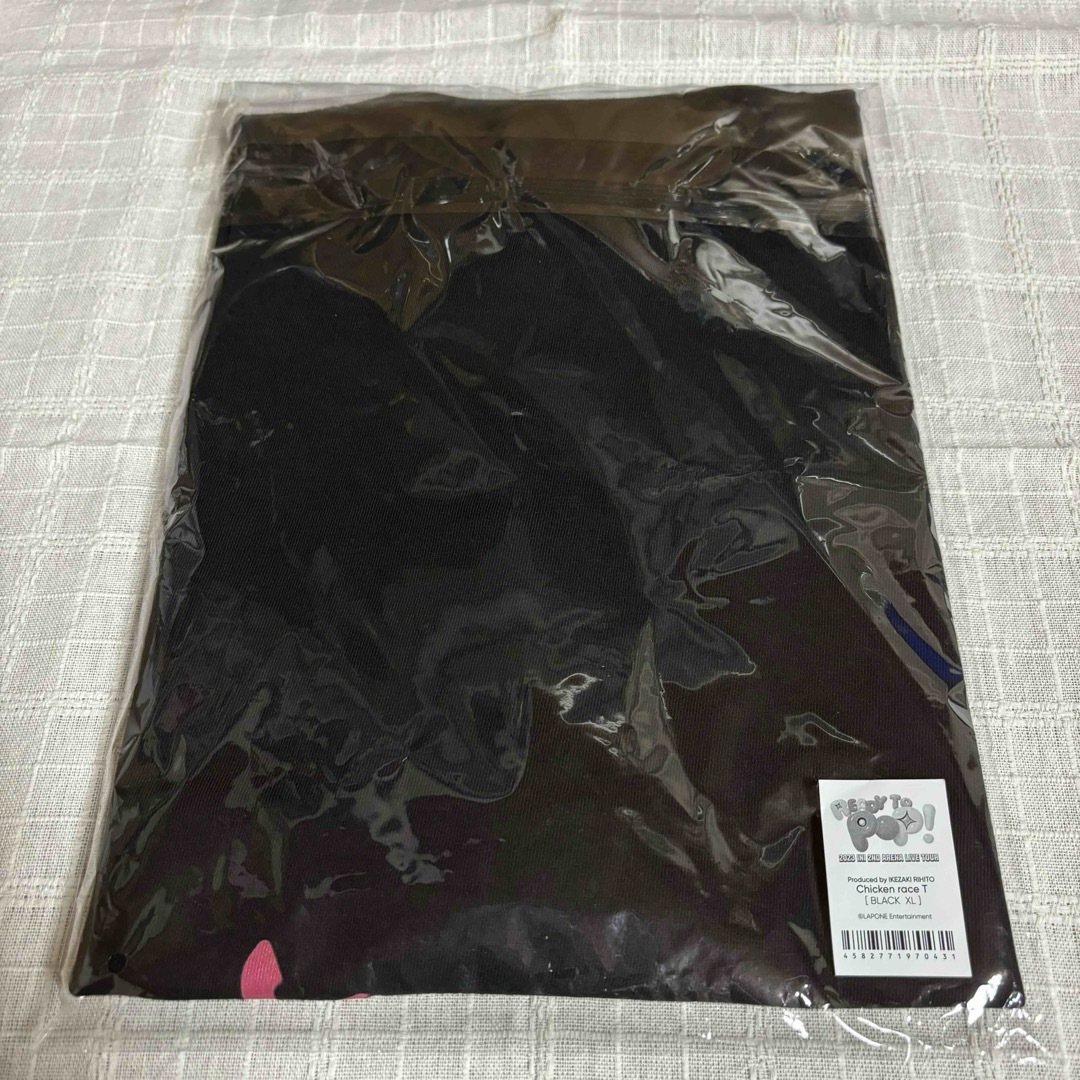 INI - INI READY TO POP 池﨑理人プロデュース Tシャツ 黒 XLの通販 by