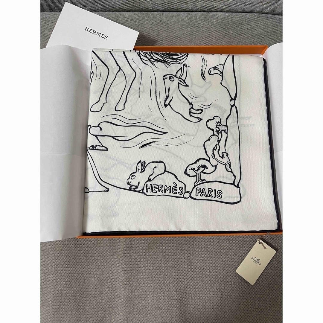HERMES - 値下げ！エルメス 2023秋冬 カレ90 《千と一のウサギ》新品未
