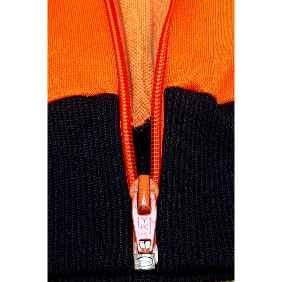 adidas - アディダス デサント製 オレンジ ジャージ ジャケット 小松菜