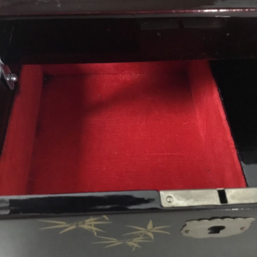 昭和レトロ商品☆オルゴール ジュエリーケース アクセサリーケース