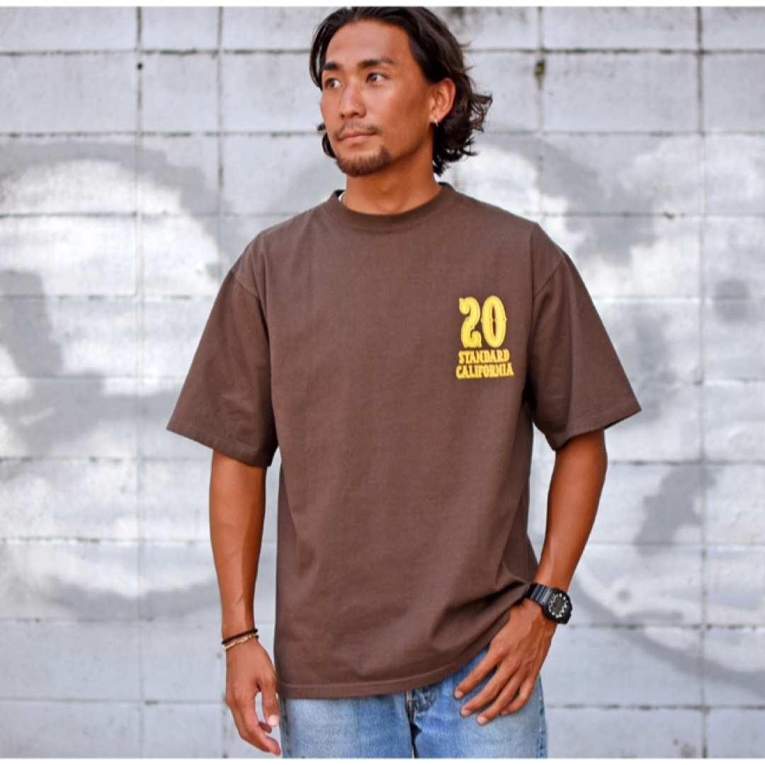 STANDARD CALIFORNIA - SD 20th Anniversary Logo T ブラウン XLの通販